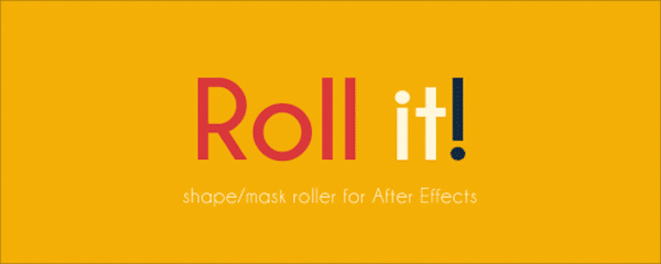 Aescripts Roll it 1.2 for After Effects Free Download