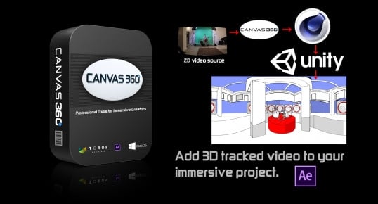 Aescripts Canvas 360 1.55 for After Effects Free Download