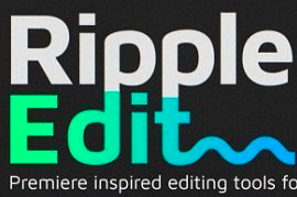 Aescripts Ripple Edit 1.1.2 for After Effects Free Download