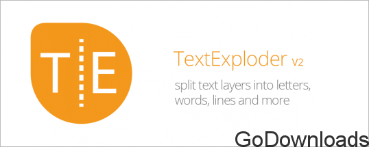 TextExploder 2 for After Effects Free Download