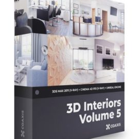 CGAxis – 3D Interiors Collection Volume 5 Free Download