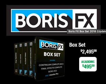 Boris FX Box Set 2019 (Update 11.2019) Free Download