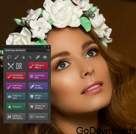 Delicious Retouch Panel v4.1.3 for Photoshop CC+ Free Download