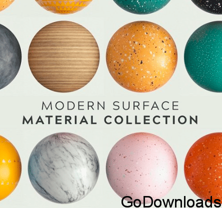 Greyscalegorrilla GSG Modern Surface Material Collection Octane for C4D Free Download