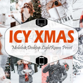 Icy Xmas Mobile Desktop Lightroom Preset 2000484