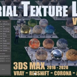 Material Texture Loader v1.22 for 3ds Max 2016-2020