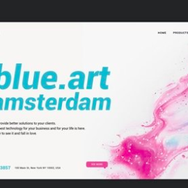 Design & Art – Landing Page