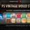 GraphicRiver – CreativeX7 – 12 Photoshop Vintage Wood Styles 24913477