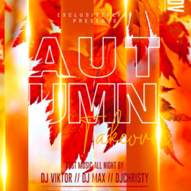 Autumn takeover – Premium flyer psd template