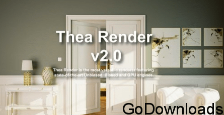 Thea For Cinema 4D v2.2.483.1060  Free Download