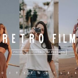 CreativeMarket – RETRO FILM Lightroom Presets Pack 4361946 Free Download