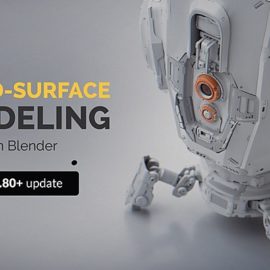 Hard Surface Modeling In Blender 2.80 + Update Free Download