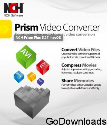 NCH Prism Plus 5.35 macOS Free Download