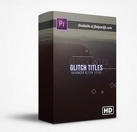 FlatPackFx – Advance Glitch Titles for Premiere Pro Free Download