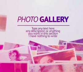 Photo Gallery After Effects Template Free Download