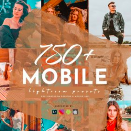 CreativeMarket – 700+ Lightroom Mobile Presets Pack 4261743 Free Download