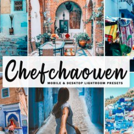 Chefchaouen Mobile & Desktop Lightroom Presets Free Download