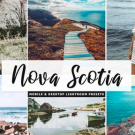 Nova Scotia Mobile & Desktop Lightroom Presets Free Download