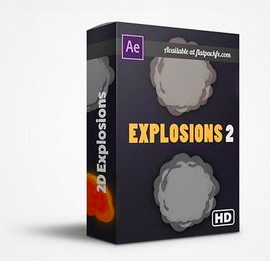 FlatPackFx – 2D Explosion Pack – After Effects Free Download