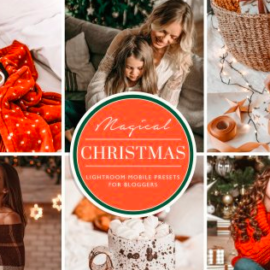 CreativeMarket – Christmas Mobile Lightroom Presets 4385090 Free Download