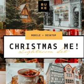 CreativeMarket – 8 Christmas Me! Lightroom Bundle 4375303 Free Download