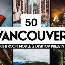 50 Vancouver Lightroom Presets LUTs Free Download