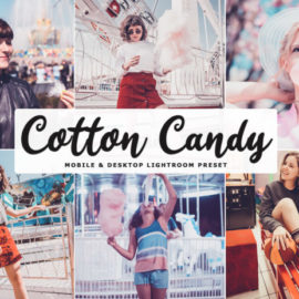 Cotton Candy Mobile & Desktop Lightroom Presets Free Download