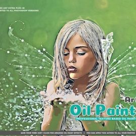 CreativeMarket – Artistic Oil Painting – PS Action 4445363 Free Download