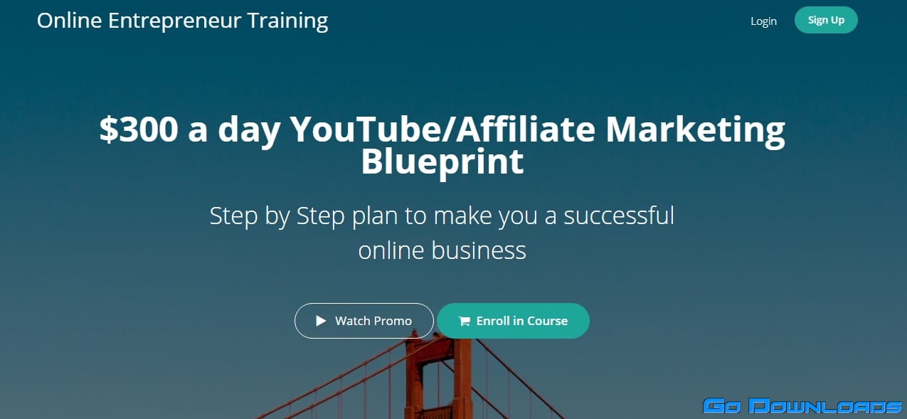 Hunter Edwards – $300 a day YouTube/Affiliate Marketing Blueprint Free Download