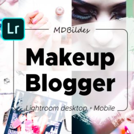 CreativeMarket – 5 Lightroom Presets, MAKEUP BLOGGER 4333496 Free Download