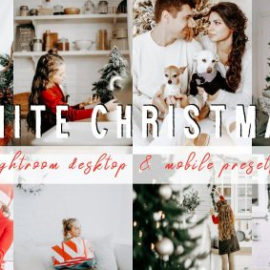 CreativeMarket – WHITE CHRISTMAS Lightroom Presets 4418467 Free Download