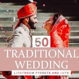 CM – 50 Traditional Wedding Lightroom Presets and LUTs 4429059 Free Download