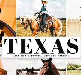 Texas Mobile & Desktop Lightroom Presets Free Download