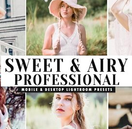 Sweet & Airy Mobile & Desktop Lightroom Presets Free Download