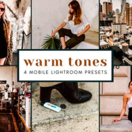 4 Mobile Lightroom Presets | Warm Tones 2473083 Free Download