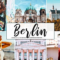 Berlin Mobile & Desktop Lightroom Presets Free Download