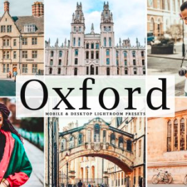 CreativeMarket – Oxford Lightroom Presets Pack 4473234 Free Download