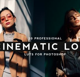 CreativeMarket – 20 Professional Cinematic Look LUTS 4436129