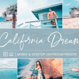 CreativeMarket – Lightroom Presets California Dream 4420394 Free Download