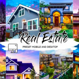 CreativeMarket – REAL ESTATE LIGHTROOM PRESETS 4439213 Free Download