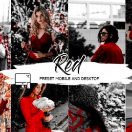 CreativeMarket – RED LIGHTROOM PRESETS 4439667 Free Download