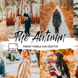 CreativeMarket – THE AUTUMN LIGHTROOM PRESETS 4438933 Free Download