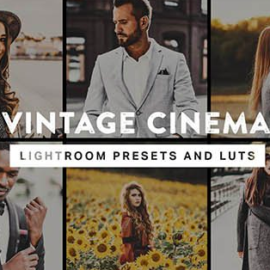 50 Vintage Cinematic Lightroom Presets and LUTs Free Download