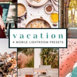 4 Mobile Lightroom Presets | Vacations 2651879 Free Download