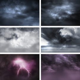 Thunder Storm Sky Overlays Free Download