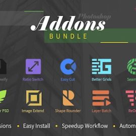 CreativeMarket – Photoshop Add-Ons Bundle Free Download