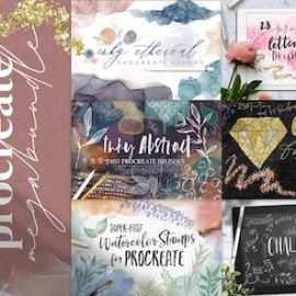 Creativemarket Procreate Megabundle Free Download