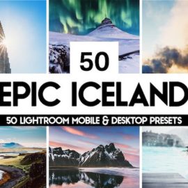 Epic Iceland – 50 Lightroom Presets Free Download