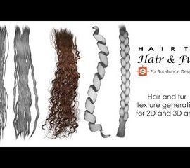 HairTG Hair & Fur for Substance Designer Free Download