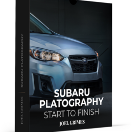 Joel Grimes Photography – Start to Finish – Subaru Platography